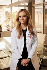 Dr. Morgan Reznick (Fiona Gubelmann). Dr. Morgan Reznick (Fiona Gubelmann).