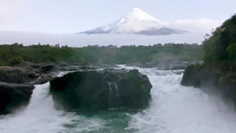 Der Vulkan Osorno ist das Wahrzeichen der Region Ajsen.