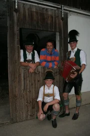 Willi mit der Familie Thaler.