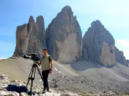 Die drei Zinnen - Wahrzeichen der Dolomiten.