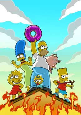 Dank Homer ger&auml;t die ganze Familie Simpson in eine wahrlich &auml;u&szlig;erst brenzlige Lage ...