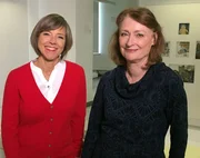 Annette Krause mit Therese Willer, Direktorin "Tomi Ungerer Museum". Annette Krause mit Therese Willer, Direktorin "Tomi Ungerer Museum".