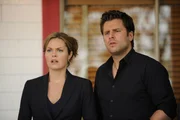 PSYCH -- "DEAD BEAR WALKING" Episode #5016 -- Pictured: (l-r) Maggie Lawson as Juliet O'Hara, James Roday as Shawn Spencer