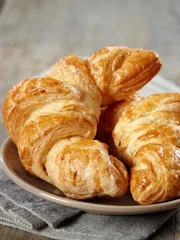 Fresh baked croissants