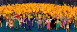 Die Bewohner von Springfield sind au&szlig;er sich vor Wut und begeben sich zum Haus der Simpsons, um Homer f&uuml;r all seine Chaos ausl&ouml;senden Taten zu bestrafen ...