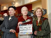 Klappe Folge 306:  Gertrud Mendel (Witta Pohl, rechts), Ursula Russ (Elisabeth Volkmann, links) und Renate Wei&szlig;enberg (Solveig M&uuml;ller).