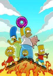 Dank Homer gerät die ganze Familie Simpson in eine wahrlich äußerst brenzlige Lage ... Dank Homer gerät die ganze Familie Simpson in eine wahrlich äußerst brenzlige Lage ...