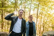 Hauptkommissare Leo Hölzer und Adam Schürk auf Spurensuche. Hauptkommissare Leo Hölzer und Adam Schürk auf Spurensuche.
