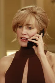 Erh&auml;lt eine schlechte Nachricht: Lynette (Felicity Huffman) ...