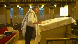 Fiszel Ajnwojner, Vorsteher der Westend-Synagoge in Frankfurt a.M..