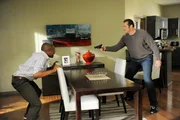 PSYCH -- "Dead Air" Episode 7012 -- Pictured: Dule Hill as Burton 'Gus' Guster