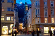 Altstadt von Innsbruck mit Goldenem Dachl.
