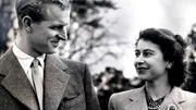 Philip und Prinzessin Elisabeth w&auml;hrend ihren Flitterwochen, 1947.