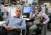 Harry Bosch (Titus Welliver, l.); Jerry Edgar (Jamie Hector, r.)
