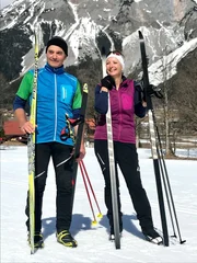 Ramsau Winter. Ein seltenes Vergnügen! Zeit zum Langlaufen im Loipenparadies Ramsau am Dachstein haben Claudia und Georg Berger wenig. Ramsau Winter. Ein seltenes Vergnügen! Zeit zum Langlaufen im Loipenparadies Ramsau am Dachstein haben Claudia und Georg Berger wenig.