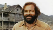 Der gutm&uuml;tige Coburn (Bud Spencer) ger&auml;t auf der Flucht vor dem Revolverhelden Sonny an den kleinen Chip, der gerade eine Ranch geerbt hat ...