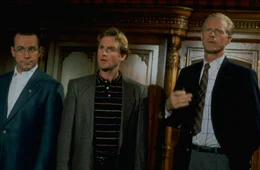 Werden sie die Erben ihres Million&auml;r-Onkels Joe und bekommen ein dickes St&uuml;ck seines Imperiums ab? Carl (Ed Begley Jr., r.), Glen (Jere Burns, M.) und Frank (Phil Hartman, l.) ...; Werden sie die Erben ihres Million&auml;r-Onkels Joe und bekommen ein dickes St&uuml;ck seines Imperiums ab? Carl (Ed Begley Jr., r.), Glen (Jere Burns, M.) und Frank (Phil Hartman, l.) ...