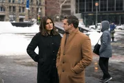 Pictured: (l-r) Mariska Hargitay as Lieutenant Olivia Benson, Raul Esparza as A.D.A. Rafael Barba Pictured: (l-r) Mariska Hargitay as Lieutenant Olivia Benson, Raul Esparza as A.D.A. Rafael Barba