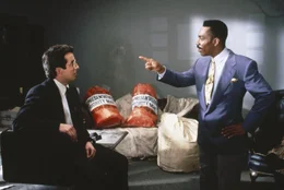 F&uuml;r Arthur Reinhardt (Grant Shaud) ist der v&ouml;llig gewissenlose Parlamentarier Thomas Jefferson Johnson (Eddie Murphy) ein Dorn im Auge ...