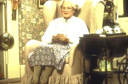 Von der t&auml;glichen Hausarbeit erledigt: Mrs. Doubtfire (Robin Williams)!