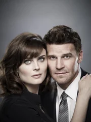 (7. Staffel) - Temperance Brennan (Emily Deschanel) und Seeley Booth (David Boreanaz). (7. Staffel) - Temperance Brennan (Emily Deschanel) und Seeley Booth (David Boreanaz).