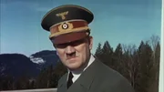 BERGHOF (BAVARIA), GERMANY- An image of Adolf Hitler from a film of Eva Braun.