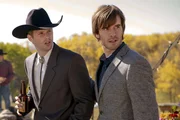 Caleb (Kerry James, l.); Ty (Graham Wardle, r.)
