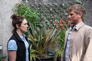 l-r: Janet (Roisin Gallagher),  Seamus (Johnny Flynn)