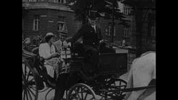Andreas Huber, &auml;ltester M&uuml;nchner Fiaker.