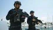 L-R: Daniel 'Hondo' Harrelson (Shemar Moore) and David 'Deacon' Kay (Jay Harrington)