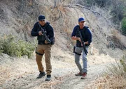 Sam Hanna (LL Cool J, l.); Marty Deeks (Eric Christian Olsen, r.)