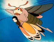 Nachtfalter Jack hat sich in Lilly verliebt.