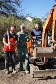 Die Beet-Br&uuml;der (v.l.): Claus, Ralf und Henrik