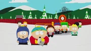 Vorne, l-r: Craig, Eric, Clyde, Stan, Kenny, Kyle, Butters Vorne, l-r: Craig, Eric, Clyde, Stan, Kenny, Kyle, Butters