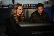 L-R: Dr. Morgan Reznick (Fiona Gubelmann) and Ariel Reznik (Allen Leech) L-R: Dr. Morgan Reznick (Fiona Gubelmann) and Ariel Reznik (Allen Leech)