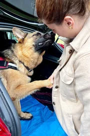 Michelle Hügli und Hund Alexa Michelle Hügli und Hund Alexa