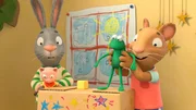 Posy und Froschi rocken die Bühne - Pip ist nicht amüsiert. Posy und Froschi rocken die Bühne - Pip ist nicht amüsiert.