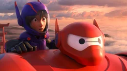 L-R: Hiro Hamada, Baymax.