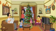 Ein besonderes Weihnachtsfest wartet auf Bob (l.), Linda (M.), Louise (2.v.r.), Gene (r.) und Tina (2.v.l.) ... Ein besonderes Weihnachtsfest wartet auf Bob (l.), Linda (M.), Louise (2.v.r.), Gene (r.) und Tina (2.v.l.) ...