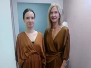 Die Kandidatinnen: Tochter Juliane (l.) und Mutter Andrea.