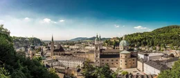 Altstadt (vom Mönchsberg).