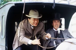 L-R: Passepartout / Lau Xing (Jackie Chan) und Phileas Fogg (Steve Coogan)