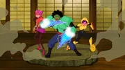 L-R: Honey Lemon, Wasabi, Go Go Tomago