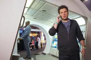 PSYCH -- "The Break-Up" Episode 810 -- Pictured: (l-r) Dule Hill as Gus Guster, James Roday as Shawn Spencer