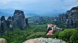 Die heiligen Kl&ouml;ster von Meteora