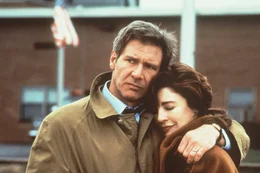 Zum Entsetzen seiner Frau Cathy (Anne Archer, r.), riskiert Jack Ryan (Harrison Ford, l.) sein Leben f&uuml;r seine Arbeit bei der CIA ...