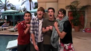 Carlos PenaVega als Carlos Garcia (l.), Kendall Schmidt als Kendall Knight (2.v.l.)