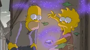 Homer (l.); Lisa (r.)