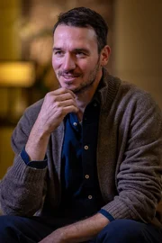 Felix Neureuther bei den Dreharbeiten zur Dokumentation "Olympia im Wandel?"