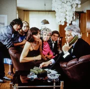 Herbert Hermann (Wolfgang), Ute Christensen, Thekla Carola Wied (Angi), Maria Sebaldt (Sybille), Herbert B&ouml;tticher, Peter Weck (Werner Schumann).